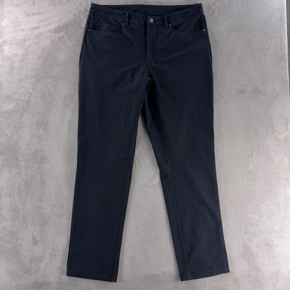 Cuts Clothing AO Pants Mens Size 36x32 Black‎ Stretch Slim Casual Everyday Wear